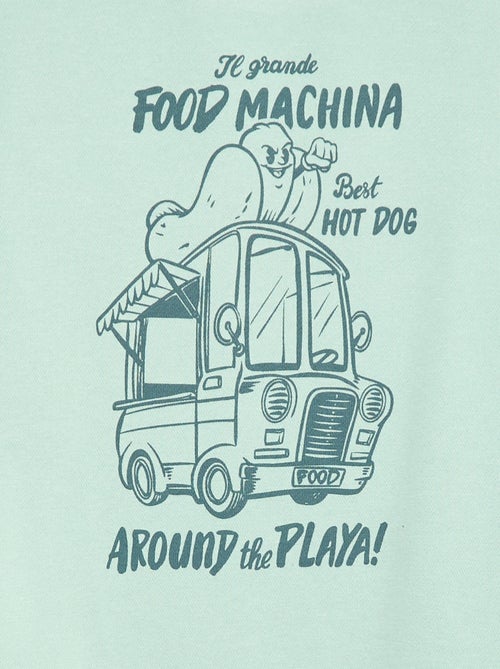 Sweat à col rond imprimé - Kiabi