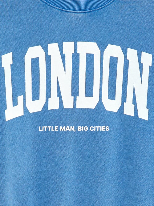 Sweat à col rond imprimé - Kiabi