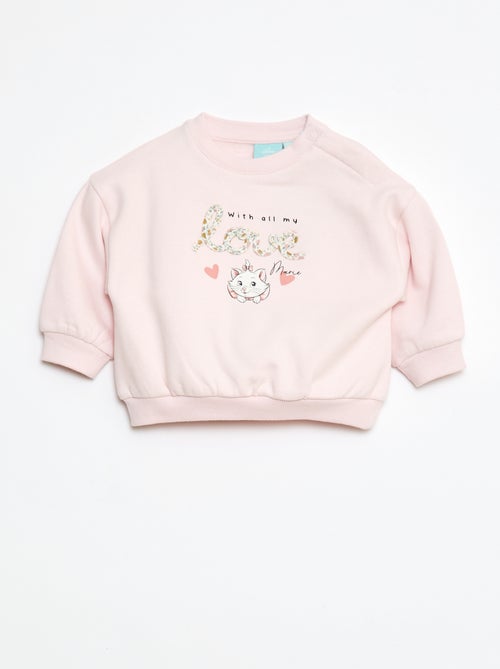 Sweat à col rond imprimé 'Marie' 'Disney' - Kiabi
