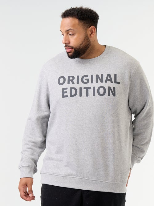 Sweat à col rond imprimé 'Original Edition' - Kiabi Sweat à col rond imprimé 'Original Edition' - Kiabi