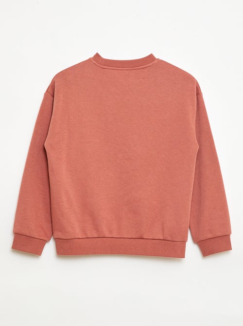 Sweat à col rond imprimé - Kiabi