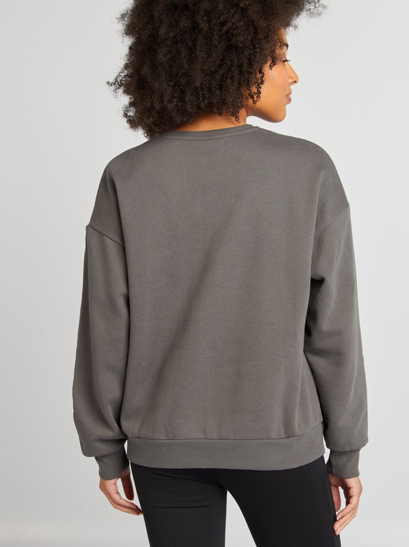 Sweat à col rond 'Only Maternity' Gris - Kiabi