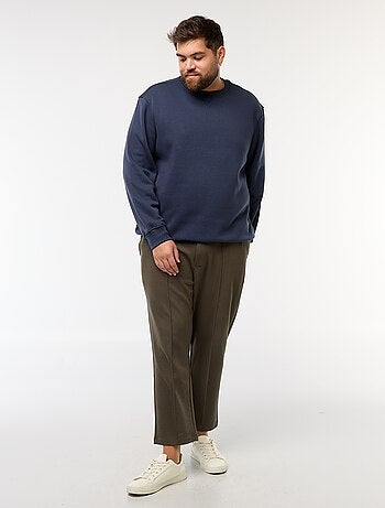 Sweat à col rond uni