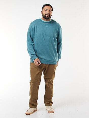 Sweat à col rond uni