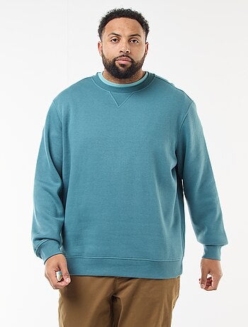 Sweat à col rond uni