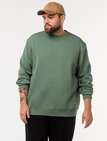 Sweat à col rond uni