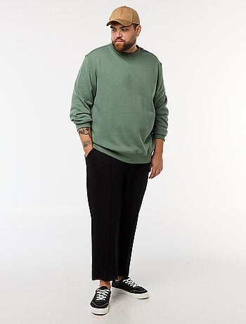 Sweat à col rond uni