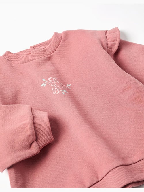 Sweat à imprimé floral + pantalon évasé - Kiabi