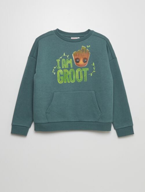 Sweat à imprimé 'Groot' 'Marvel' - Kiabi