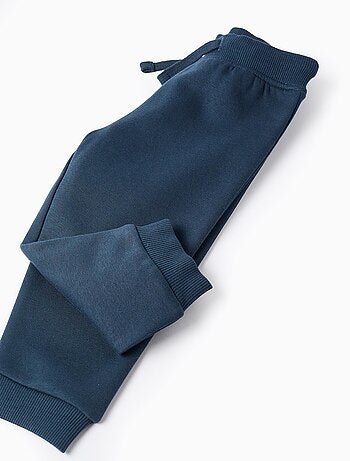 Sweat à imprimé + jogpant en coton peigné