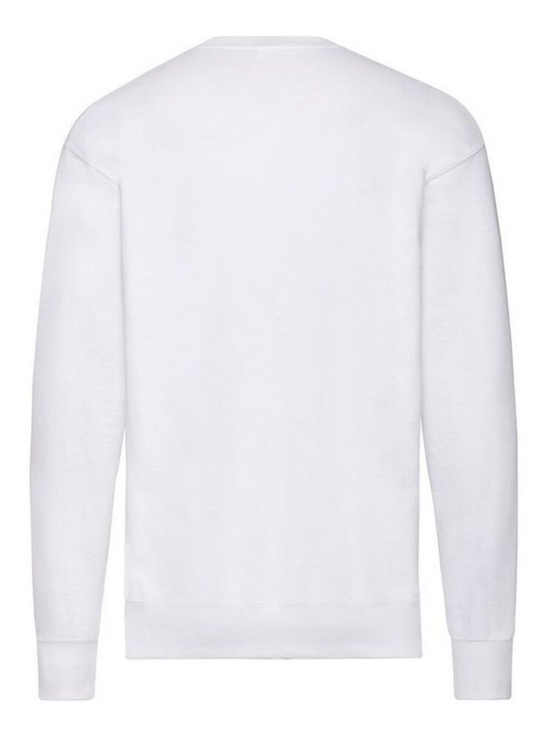 Sweat à manches cousues - fruit of the loom Blanc - Kiabi