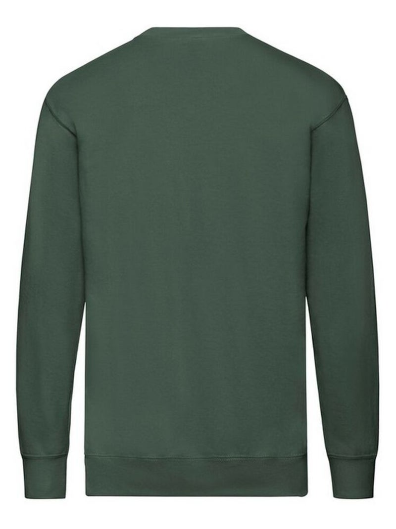Sweat à manches cousues - fruit of the loom Vert bouteille - Kiabi