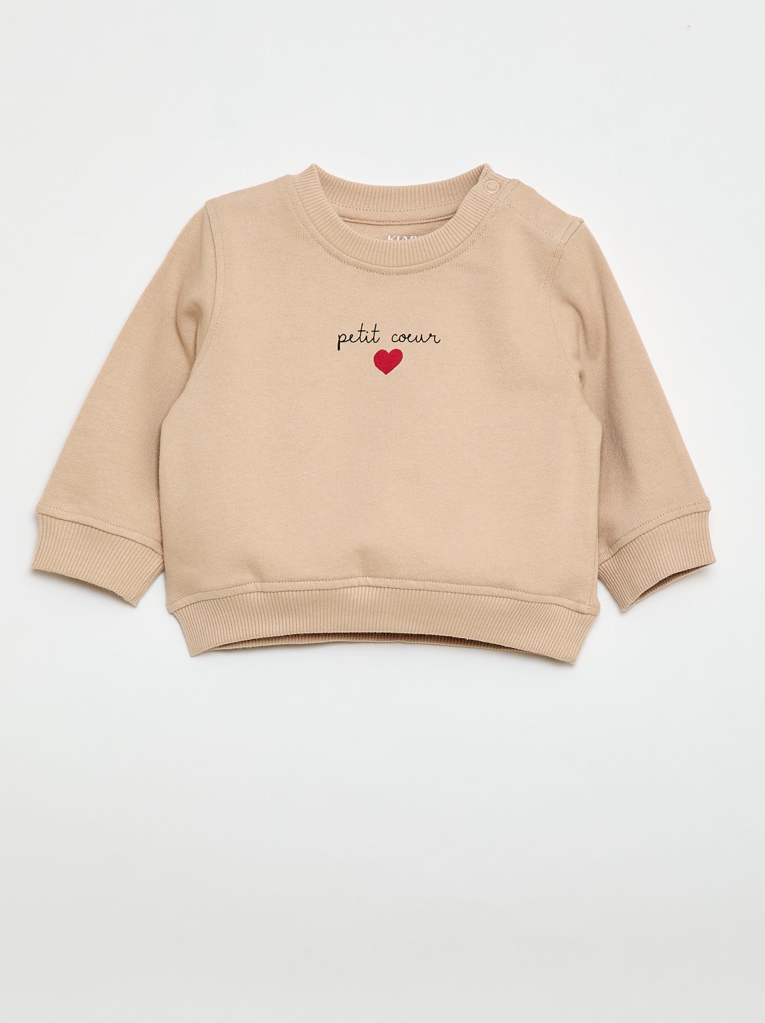 Sweat à manches longues avec imprimé