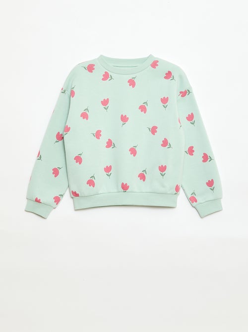 Sweat à manches longues avec imprimé - Kiabi Sweat à manches longues avec imprimé - Kiabi