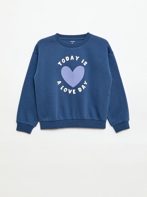 Sweat à manches longues avec imprimé - Kiabi Sweat à manches longues avec imprimé - Kiabi