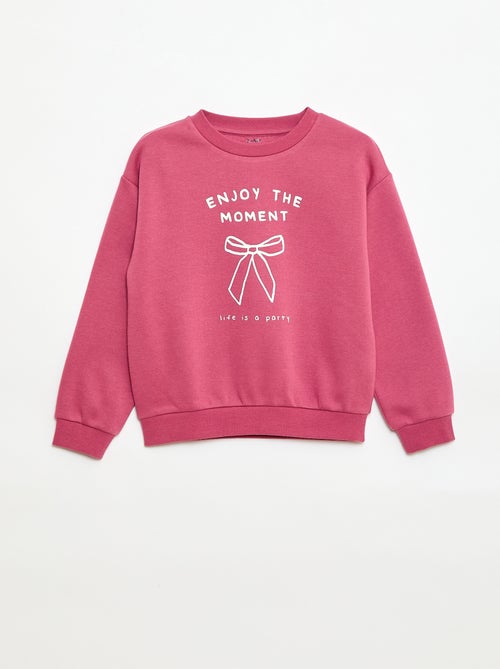 Sweat à manches longues avec imprimé - Kiabi Sweat à manches longues avec imprimé - Kiabi