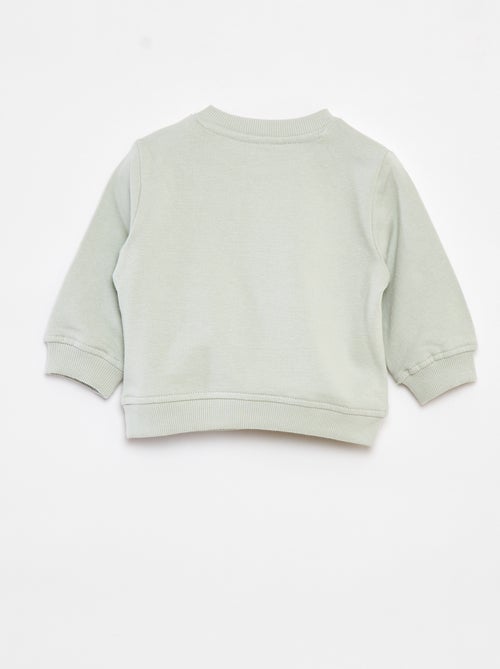 Sweat à manches longues avec print - Kiabi