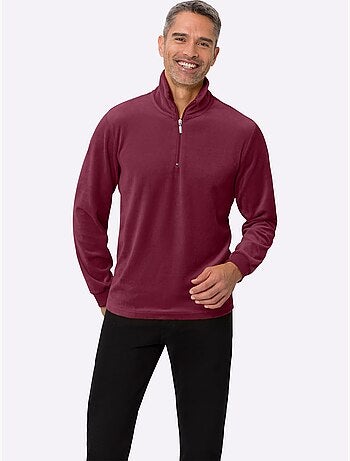 Sweat à manches longues qualité velours ras doux - taille standard - moda vilona