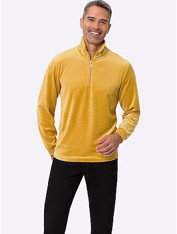 Sweat à manches longues qualité velours ras doux - taille standard - moda vilona