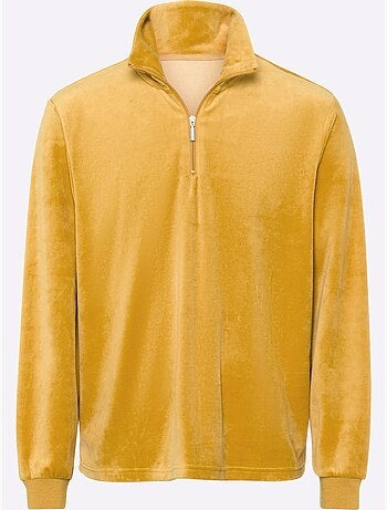 Sweat à manches longues qualité velours ras doux - taille standard - moda vilona
