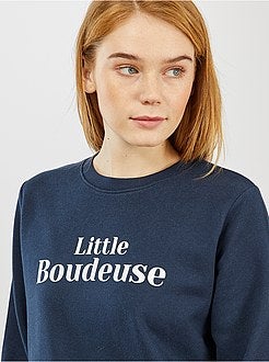 Sweat à message - Kiabi