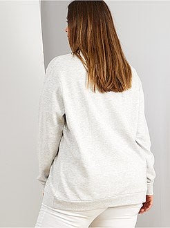 Sweat à message imprimé - Kiabi