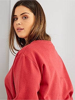 Sweat à message imprimé - Kiabi