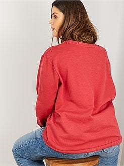 Sweat à message imprimé - Kiabi