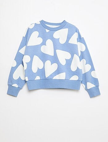 Sweat à motif et col rond