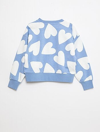 Sweat à motif et col rond