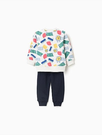 Sweat à motif + pantalon de jogging