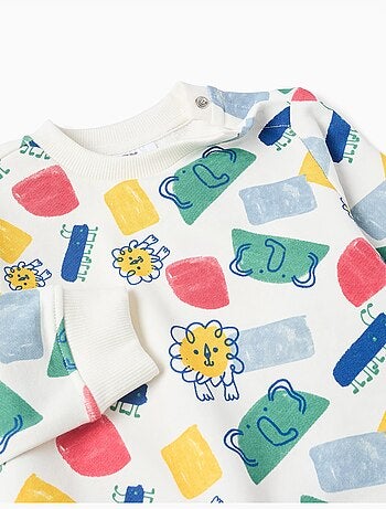 Sweat à motif + pantalon de jogging