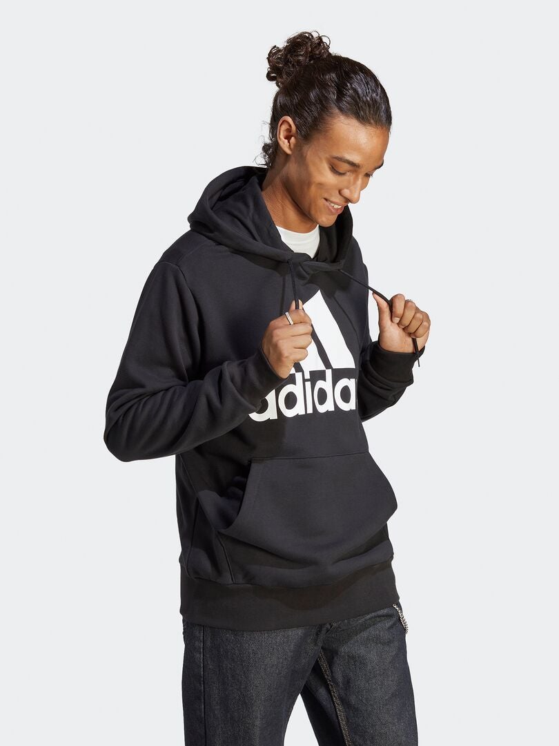 Sweat 'Adidas' à capuche Noir - Kiabi