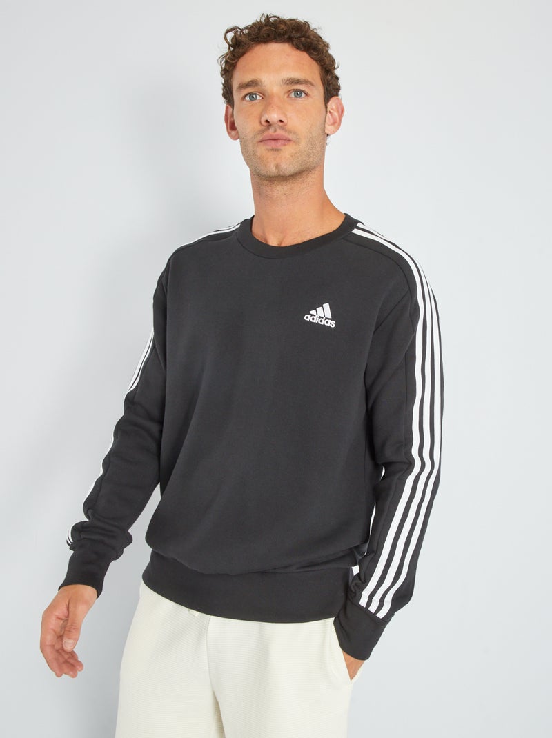 Sweat 'adidas' en molleton Noir - Kiabi
