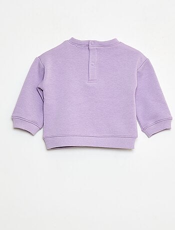 Sweat animé en coton