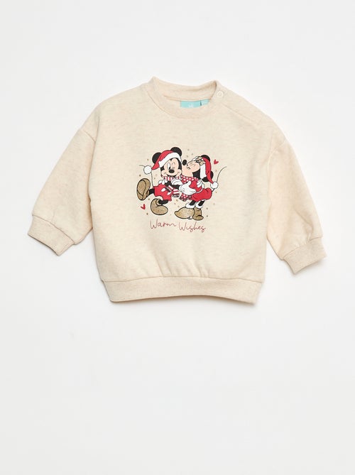 Sweat animé fantaisie 'Disney' 'Minnie' en coton - Kiabi