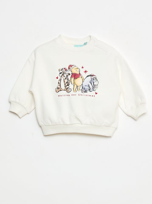 Sweat animé fantaisie 'Disney' 'Winnie' en coton - Kiabi