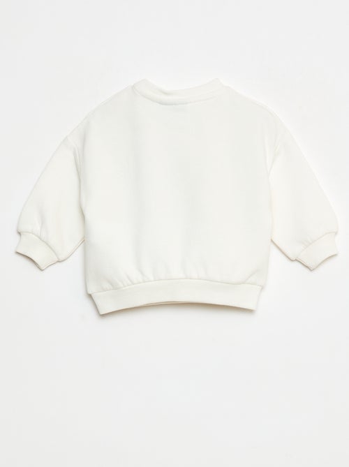Sweat animé fantaisie 'Disney' 'Winnie' en coton - Kiabi