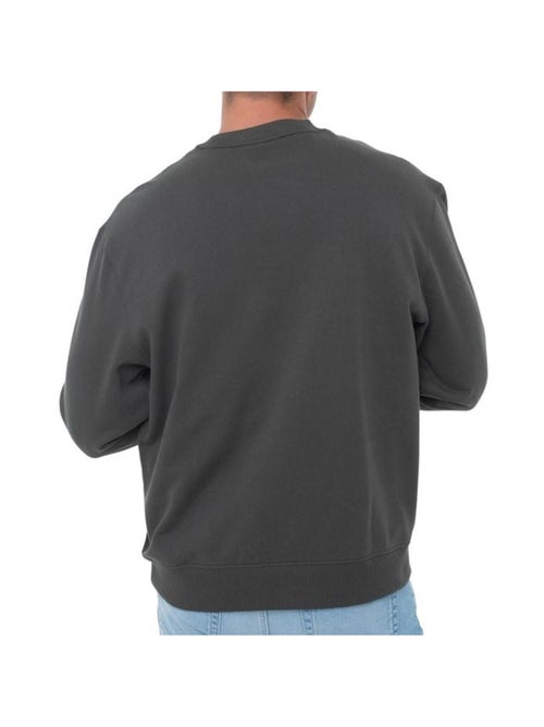 Sweat  anthracite Homme Calvin Klein 350terry Monog - Kiabi