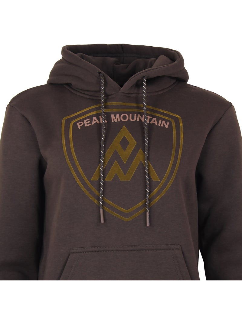 Sweat   ASTAR - PEAK MOUNTAIN Marron - Kiabi