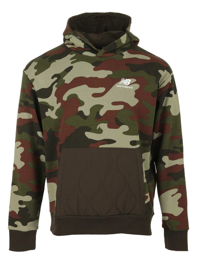 Sweat Athletics Camo Fleece Hoodie Multicolore - Kiabi
