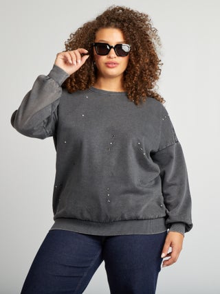 Sweat avec bijoux 'Only Carmakoma'