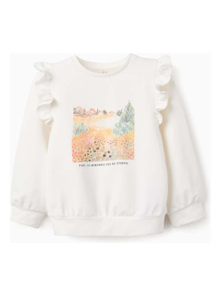 Sweat avec Broderie sur la Poitrine