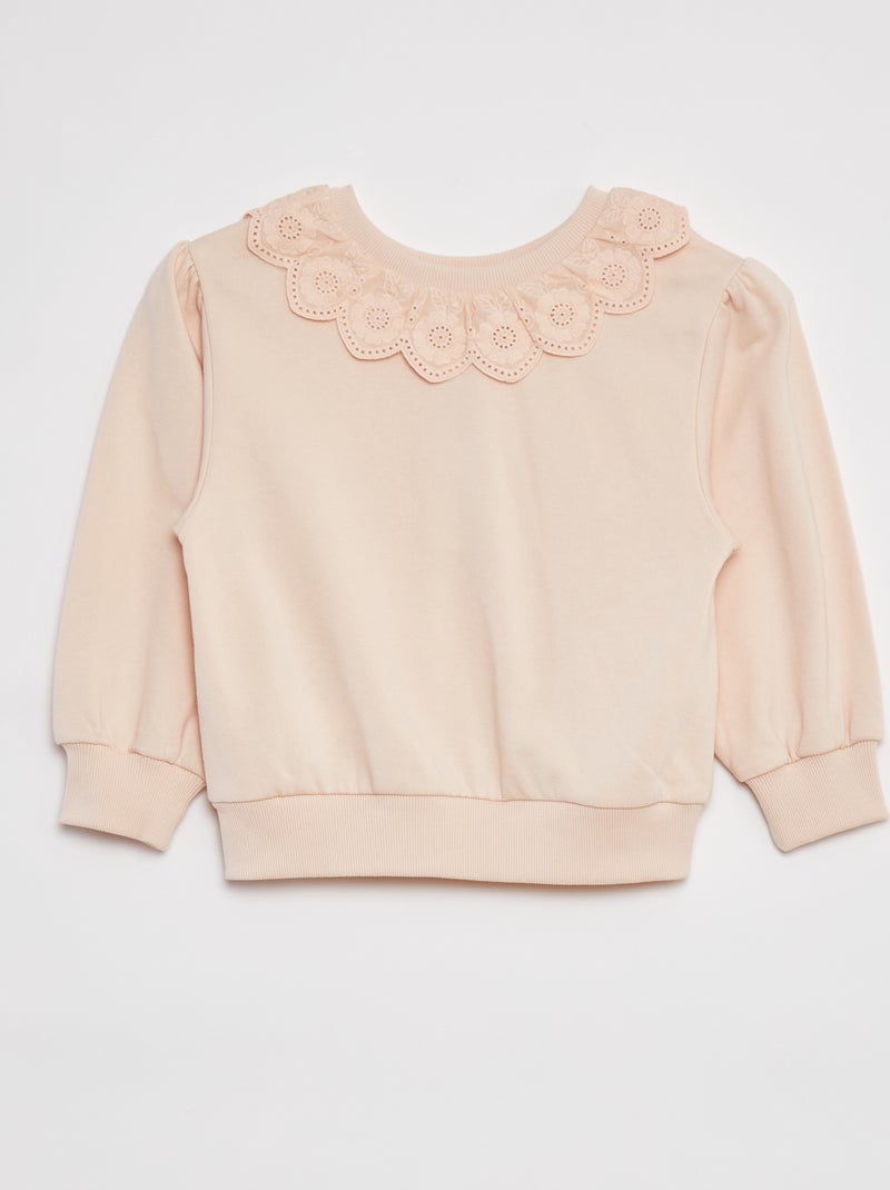 Sous-pull fille rose clair 5-6 ans TEX à Prix Carrefour