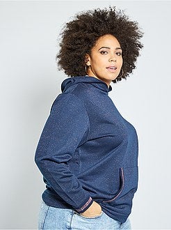 Sweat avec fil brillant - Kiabi