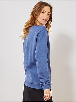 Sweat avec imprimé devant - Kiabi