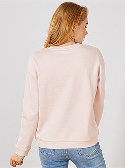 Sweat avec imprimé devant - Kiabi