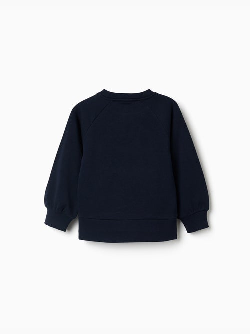 Sweat avec imprimé en relief Amour de l'Art - Kiabi