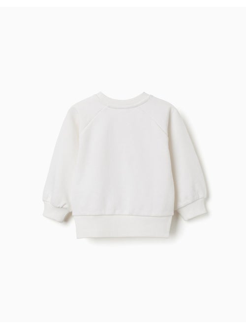 Sweat avec imprimé floral en relief - Kiabi