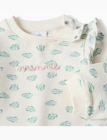 Sweat avec imprimé Minnie + pantalon
